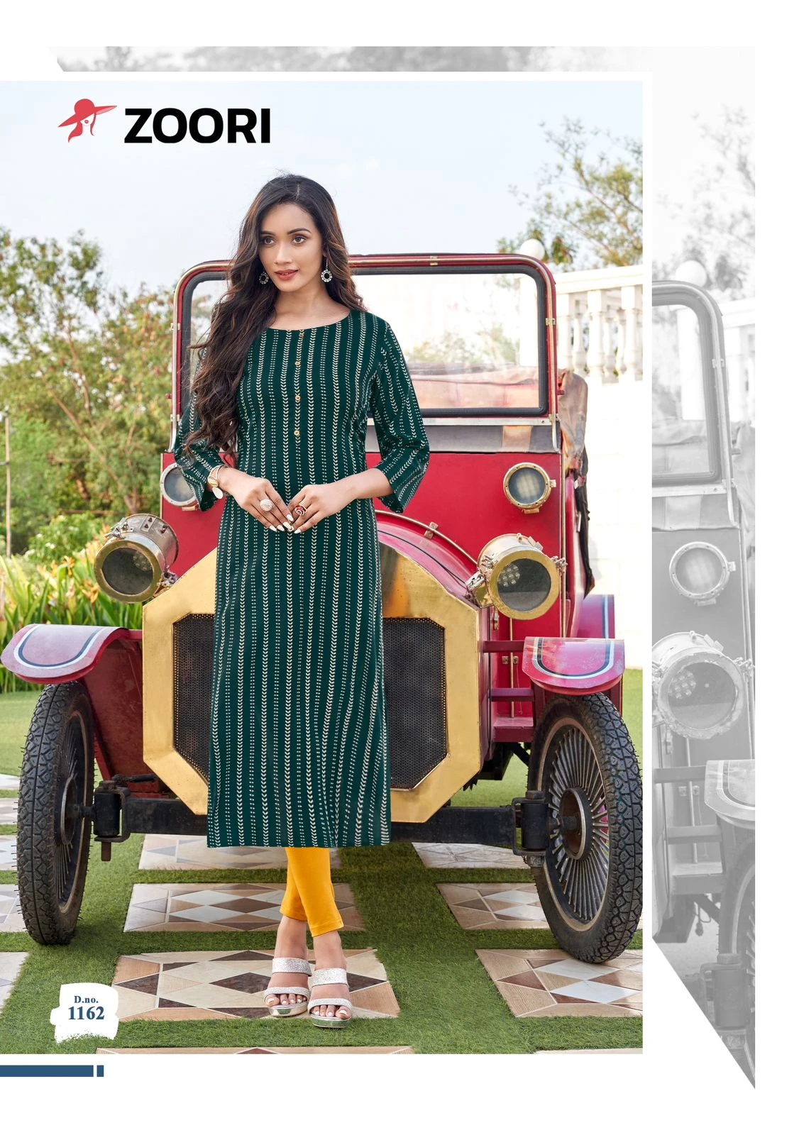 Zoori Akshara Vol 27 Rayon Print Wholesale Fancy Kurtis Catalog — Wholesale Kurtis, MPA wholesale from Surat - Gallery Image 5
